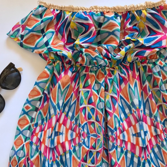 Romeo & Juliet Couture Dresses & Skirts - Romeo & Juliet Couture Colorful Maxi Dress